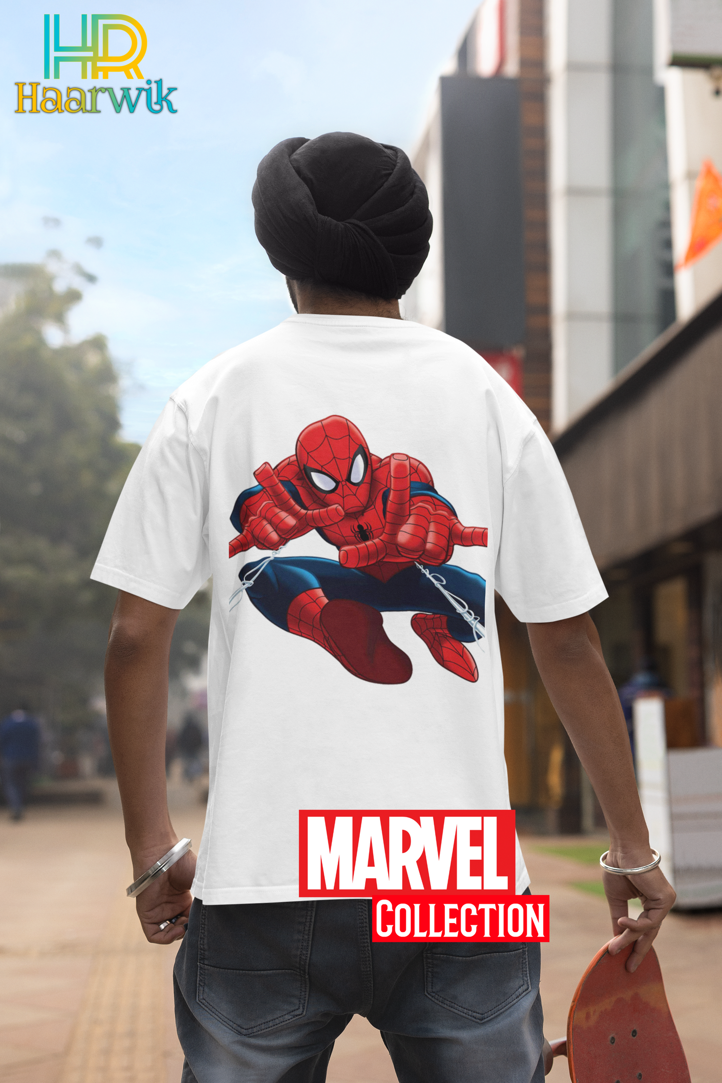 Haarwik SPIDERMAN Marvel Special Cotton Men Tshirts